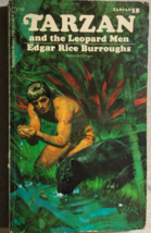 TARZAN AND THE LEOPARD MEN by Edgar Rice Burroughs (1970) Ballantine pb - $13.85