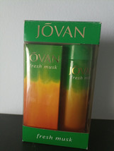 SET Jovan Fresh Musk Eau de Toilette 100 ml + 200 ml deodorant - rar vintage - v - $555.00