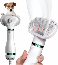 Pet Hair Dryer Pet Hair Dryer Comb Pet Grooming Hair Dryer with Comb Cat... - £31.38 GBP