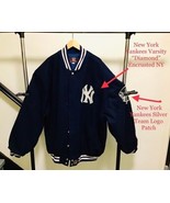 JH Design New York Yankees Wool Varsity Jacket w/ Leather Lettering 6XL ... - $2,131.45 CAD