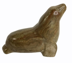 Thorn Arts Seal Carved Soapstone  Nanaimo B.C Vintage - £13.36 GBP