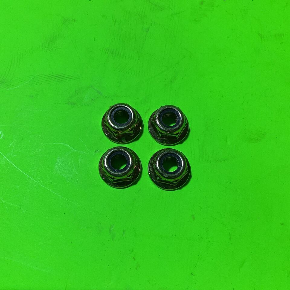 4-Pack Genuine OEM Husqvarna 594944401 Nyloc Flange Nut 5/16-18 Fits 890... - $8.90