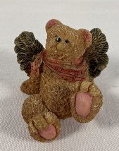 Resin Teddy Bear With  Angel Wings, - $8.59