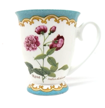 Kent Pottery Mug Floral Rosa Indica Dichotoma Porcelain - £10.38 GBP