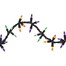 Multicolor Garland Lights, 90CT, LED, 9Ft, Halloween Indoor/Outdoor, by - $343.48 MXN