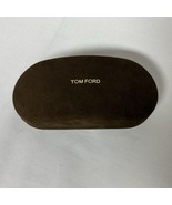Tom Ford Hard Clam Hinge Brown Sunglasses Eyeglasses Velour Hard Case - €11,11 EUR