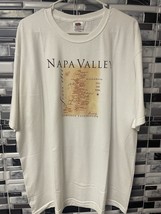 Fruit of the Loom White Napa Valley Vintage Expedition T-Shirt Adult Siz... - $18.80