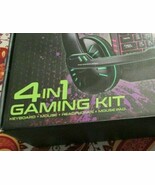 HyperGear 4-in-1 Gaming Kit Keyboard, Mouse, Headphones, Mouse Pad Durab... - $48.94 CAD