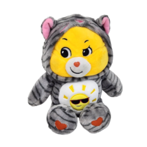 Basic Fun 2021 Care Bears Hoodie Friends Funshine Bear Stuffed Animal Plush Toy - £18.59 GBP