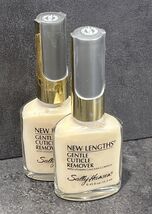 2 Sally Hansen New Lengths Gentle Cuticle Remover 4720 0.45 oz HTF Disco... - $41.77