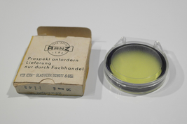 ARNZ Jena Foto Optik filter Germany RDA M58 58mm 202 ca.3x (gelb) Ultras... - $22.95
