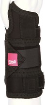 Mediven Premium Wrist Brace Adjustable Compression Strap Left Hand (Black) Small - $29.10