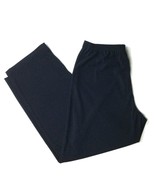 AGB Travelers Women&#39;s Navy Stretch Pull On Pants Size L - $51.48 CAD