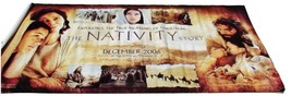 2006 THE NATIVITY STORY Original Movie Vinyl Long Theater Banner 84x48  ... - $59.99