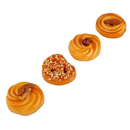 Primary image for Panda Legends Nut Cookies - 4 Pcs Artificial Cookie Fake Biscuits Simulation Foo