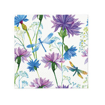 Paw Flower Printed Lunch Napkin 33cm - Dragonfly - $338.14 MXN
