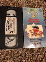 Sesame Street - Ernie’s Big Mess- VHS Video - £4.55 GBP