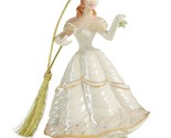 Lenox Disney Princess Belle Ornament Figurine Beauty Beast Christmastime... - £33.81 GBP