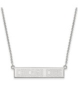 SS  Chicago Cubs Small Bar Necklace - $133.85 CAD