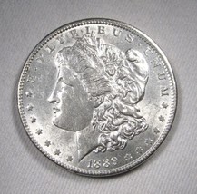 1889 Silver Morgan Dollar CH AU Coin AN285 - £38.65 GBP