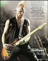 Gary Jannaman (Tyler Farr band) Ibanez Talman electric guitar 2016 ad print - £3.62 GBP