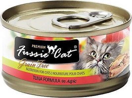 Fussie Cat Premium Tuna In Aspc2.82oz. (Case of 24) - £60.47 GBP