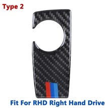 Fit For  5 Series F10 2011 - 2017 Car Gear Shift Panel Trim Sticker Real   LHD R - £63.77 GBP