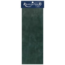 Realeather Crafts Deertan Trim Piece 9&quot;X3&quot;-Pacific Green C0903-744 - £11.79 GBP