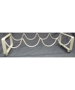 Metal wine rack holds 4 bottles countertop - $17.08