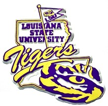 LSU Tigers Fridge Magnet - $6.99