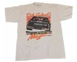 Dale Earnhardt Single Stitch Black Magic Shirt XL Sports Image 90s Vtg - $39.55