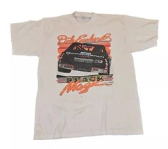 Dale Earnhardt Single Stitch Black Magic Shirt XL Sports Image 90s Vtg - £31.01 GBP