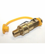 RV14 Natural Gas orLP Propane 1/4&quot; Quick Connect Kit w/Shutoff Valve &amp; F... - $17.78 CAD