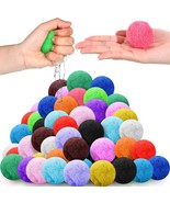 320 Pcs Reusable Water Balls Cotton 2 Inch Outdoor Toy Colorful Fun Outd... - £37.91 GBP