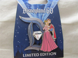 Disney Trading Pins  113735 DLR - 60th Pin of the Month - Diamond D - Aurora and - £25.64 GBP