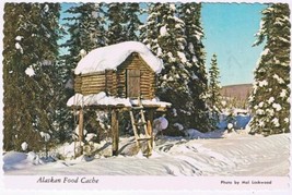 Postcard Food Cache Alaska Nature&#39;s Refrigerator - $3.44