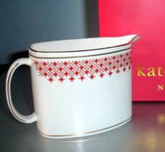 Kate Spade New York Jemma Street Creamer Red Border 12 oz. #854119 New I... - €33,00 EUR
