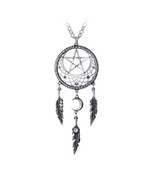 Alchemy Of England P873 - Pagan Dream Catcher  Necklace Gothic Pendant - $1,263.58 MXN