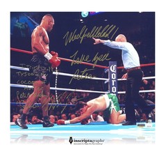 Mike Tyson / Peter McNeeley Dual Signed 16x20 Photo #D/10 Inscribed JSA COA RARE - £1,670.33 GBP
