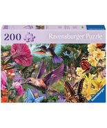 NEW Ravensburger Jigsaw Puzzle 200 XL Pieces 12001369 Hummingbirds &amp; But... - $492.07 MXN