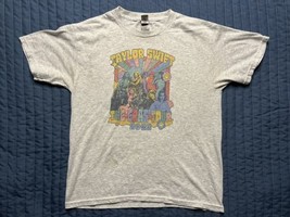 Taylor Swift The Eras Tour 2023 T Shirt Youth Size Large Gray - $19.80