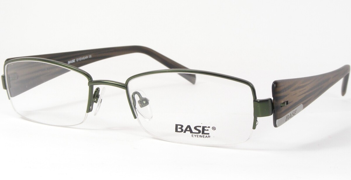 GAFAS BASE B2020 Verdes ÚNICAS RARAS DE GAFAS ARMA 50-18-140mm - $66.34