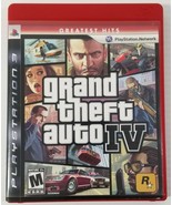 M) Grand Theft Auto IV (PlayStation 3, 2008) Greatest Hits - £6.30 GBP