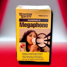 Western Safety 10 Watt Handheld Megaphone Emergency Siren Alarm NEW In Box - $275.69 MXN
