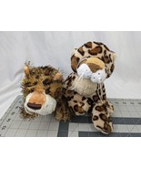 Ganz Webkins Spotted Leopard Lot of 2 Stuffed Animal Toy - $12.95