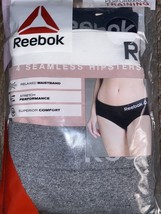 Reebok ~ Women&#39;s Hipster Underwear Panties Nylon Blend 4-Pair (A) ~ XL - £17.32 GBP