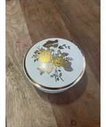 Vintage Japanese Porcelain Round Chockin Box 1.75” Tall 4.5” Diameter - €15,22 EUR