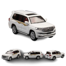 1/64 TOYOTA Land Cruiser LC200 Miniature Model Toy Car Vehicle #WHITE - £18.54 GBP