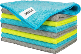 Lot Thick Microfiber Cleaning Cloth Towel Rag Polishing Car Detailing no scratch - £8.83 GBP