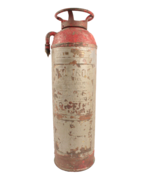 Vintage Kontrol Stempel Copper Fire Extinguisher With Embossed Labels - $72.92